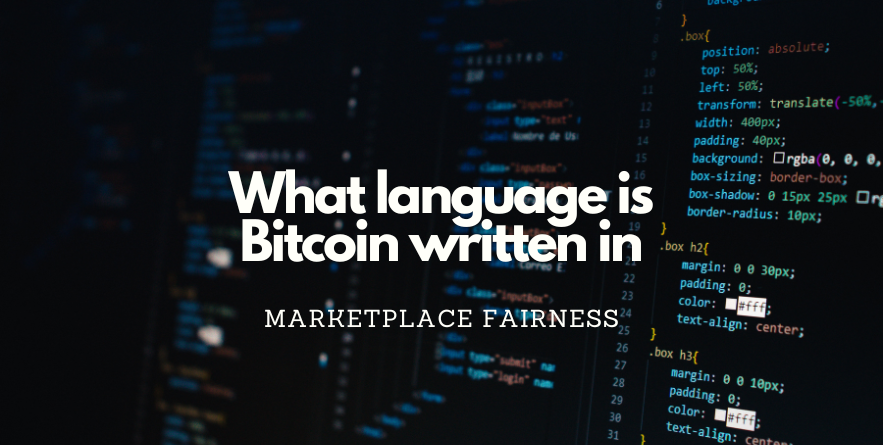 what language is bitcoin written in