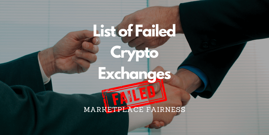list of crypto exchanges that failed